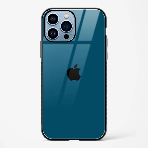 Olympic Blue Glass Case for iPhone 15 Pro