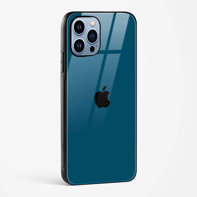 Olympic Blue Glass Case for iPhone 14 Pro