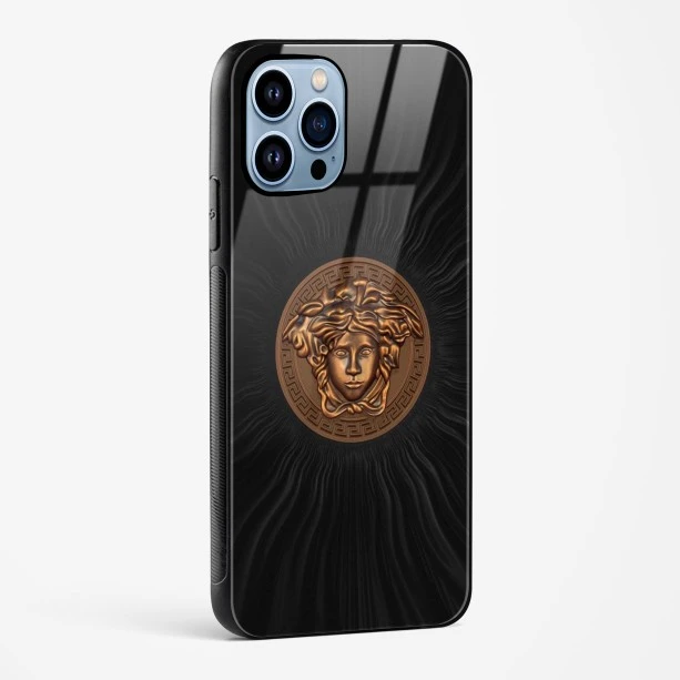 Versace Glass Case for iPhone 14 Pro