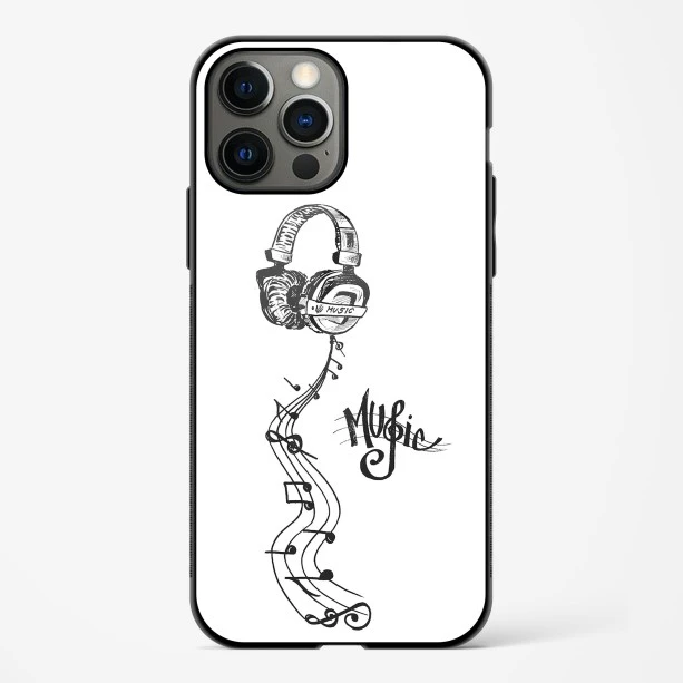 My Music Glass Case Phone Cover For iPhone 15 Pro Max