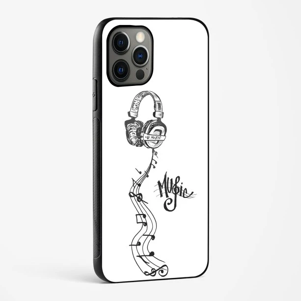 My Music Glass Case Phone Cover For iPhone 15 Pro Max
