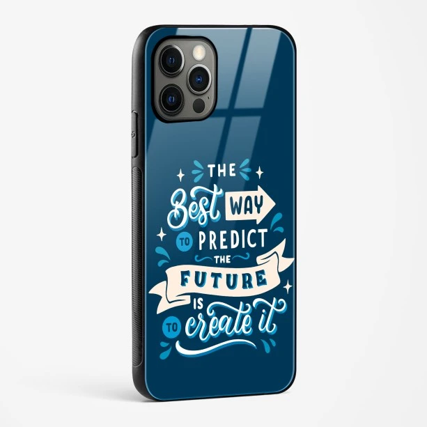 Create Your Future Quote Glass Case Phone Cover For iPhone 15 Pro Max
