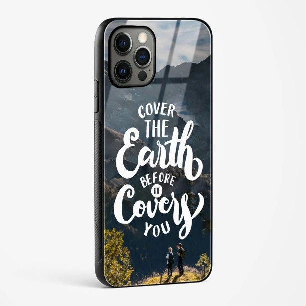 Travel Quote Glass Case Phone Cover For iPhone 14 Pro Max