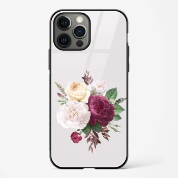 Flower Design Abstract 3 Glass Case Phone Cover For iPhone 14 Pro Max