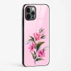 Flower Design Abstract 4 Glass Case Phone Cover For iPhone 14 Pro Max