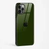 Dark Green Glass Case for iPhone 14 Pro Max