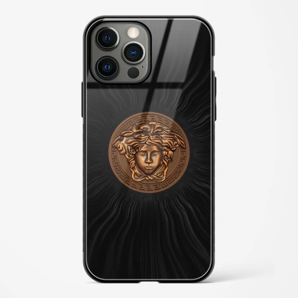 Versace Glass Case for iPhone 14 Pro Max
