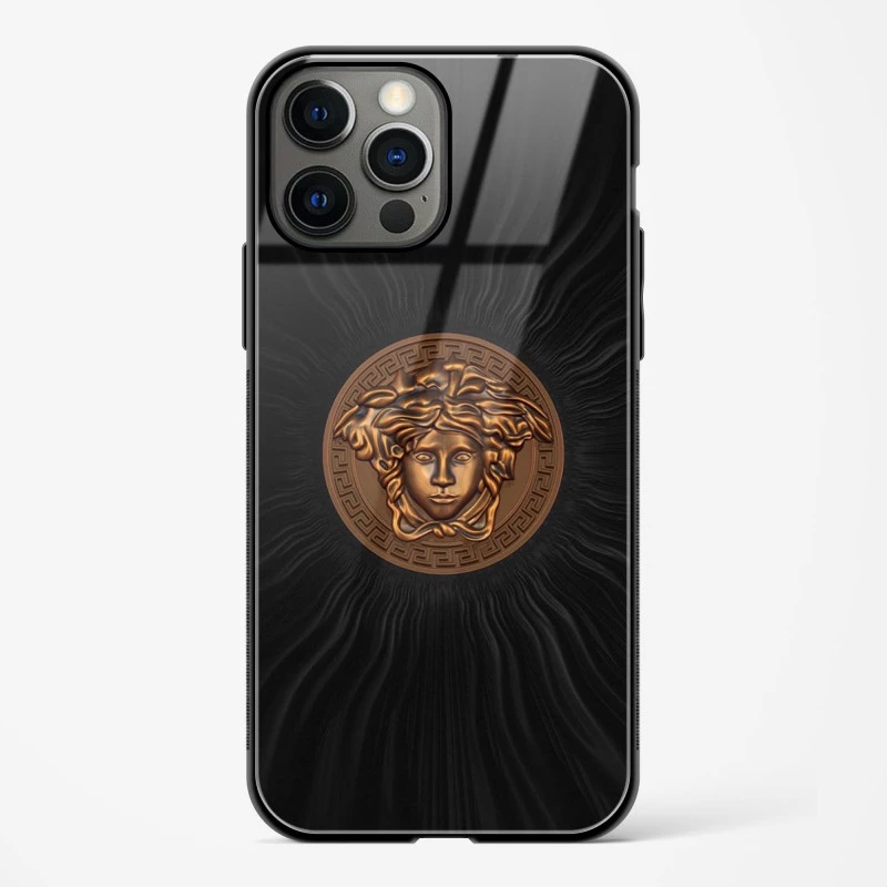 Versace Glass Case for iPhone 14 Pro Max