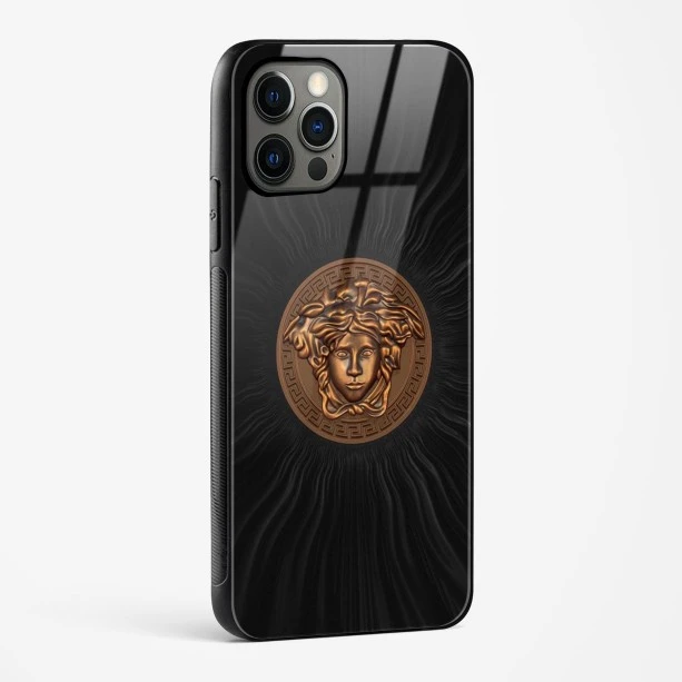 Versace Glass Case for iPhone 14 Pro Max