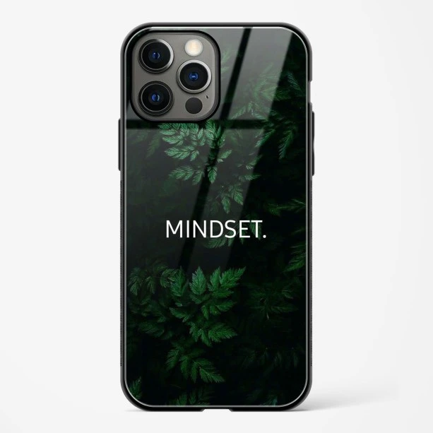Mindset Quote Glass Case for iPhone 15Pro Max