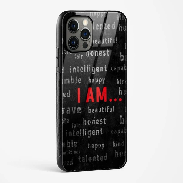 Affirmation Glass Case for iPhone 15 Pro Max