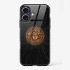 Versace Glass Case for iPhone 16 Plus