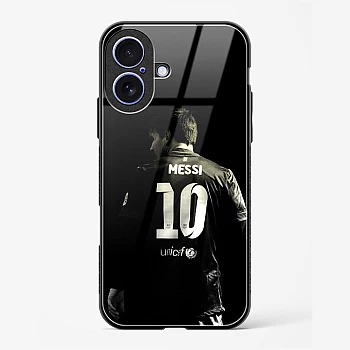 Messi Glass Case for iPhone 16 Plus