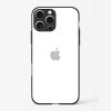 Pure White Glossy Glass Case for iPhone 16 Pro