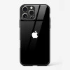 Rich Black Glossy Glass Case for iPhone 16 Pro