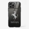 Ferrari Glass Case for iPhone 16 Pro
