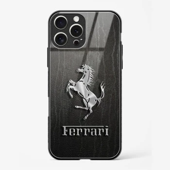 Ferrari Glass Case for iPhone 16 Pro Max
