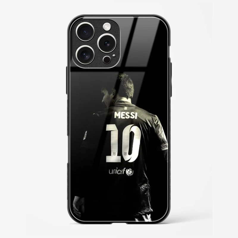Messi Glass Case for iPhone 16 Pro Max