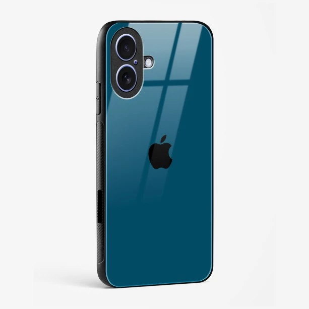 Olympic Blue Glass Case for iPhone 16