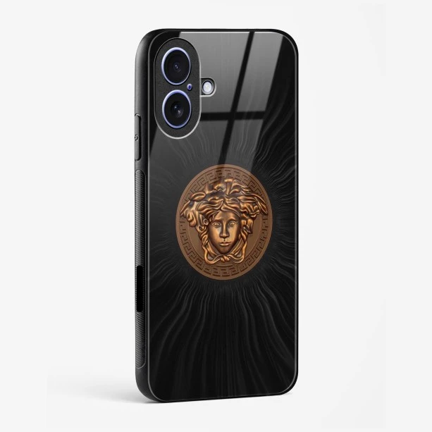Versace Glass Case for iPhone 16