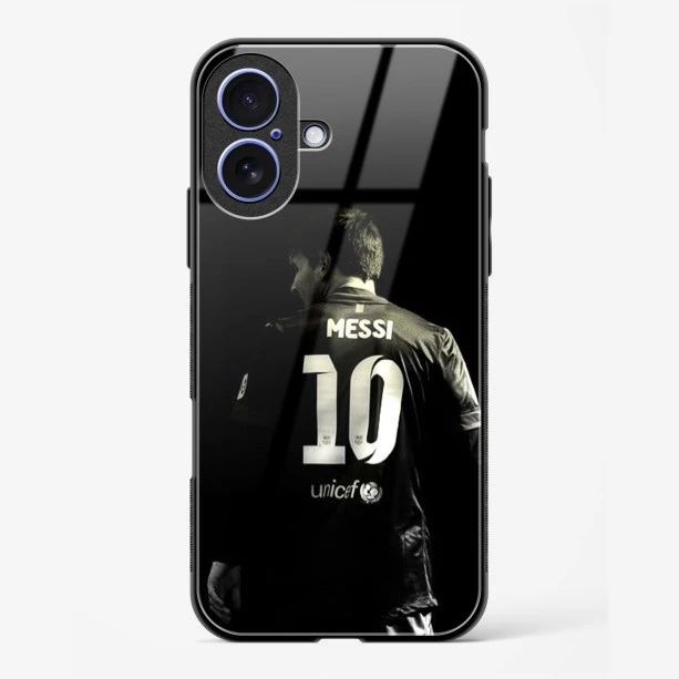 Messi Glass Case for iPhone 16
