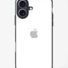iPhone 17 Pure White Glossy Glass Case - Premium Tempered Glass Back Cover