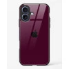 iPhone 17 Wine Glass Case - Premium Glossy Tempered Glass Back Cover