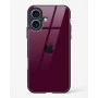 iPhone 17 Wine Glass Case - Premium Glossy Tempered Glass Back Cover