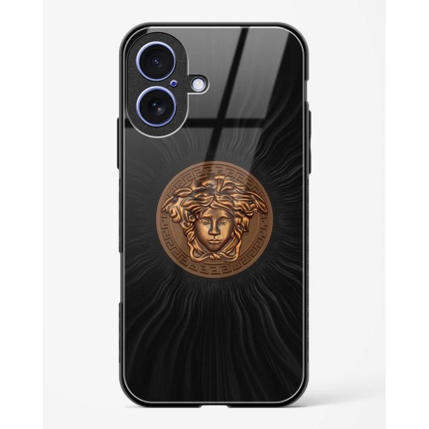 iPhone 17 Versace Glass Case - Premium Finish