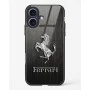 iPhone 17 Ferrari Glass Case - Premium Tempered Glass Back Cover