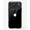 iPhone 17 Pro Rich Black Glossy Glass Case - Premium Tempered Glass Back Cover