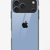 iPhone 17 Pro Sierra Blue Glass Case - Premium Glossy Tempered Glass Back Cover