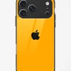 iPhone 17 Pro Orange Glass Case - Premium Tempered Glass Back Cover