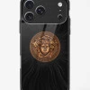 iPhone 17 Pro Versace Glass Case - Premium Designer Tempered Glass Back Cover