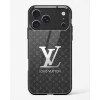 iPhone 17 Pro - LV Glass Case Premium Designer Tempered Glass Back Cover