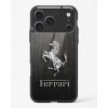 iPhone 17 Pro Ferrari Glass Case - Premium Tempered Glass Back Cover