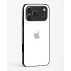 iPhone 17 Pro Max Pure White Glossy Glass Case - Premium Tempered Glass Back Cover