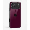 iPhone 17 Pro Max Wine Glass Case - Premium Glossy Tempered Glass Back Cover