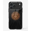 iPhone 17 Pro Max Versace Glass Case - Premium Designer Tempered Glass Back Cover