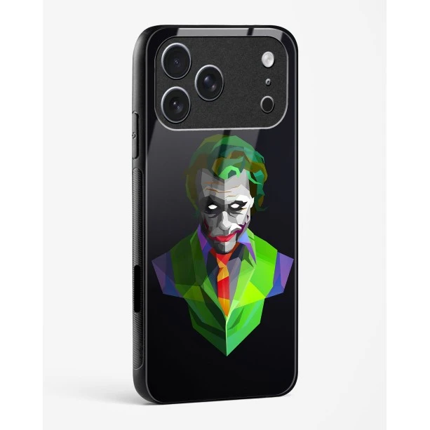 iPhone 17 Pro Max Joker Glass Case - Premium Tempered Glass Back Cover