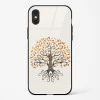 Oak Tree Deep Roots Glass Case Phone Cover For iPhone X