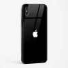 Rich Black Glossy Glass Case for iPhone X