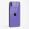 Purple Glass Case for iPhone X