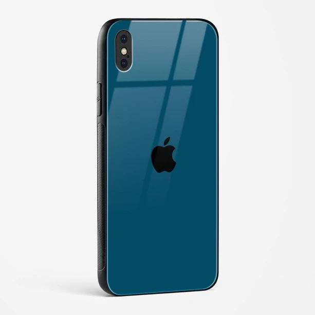 Olympic Blue Glass Case for iPhone X