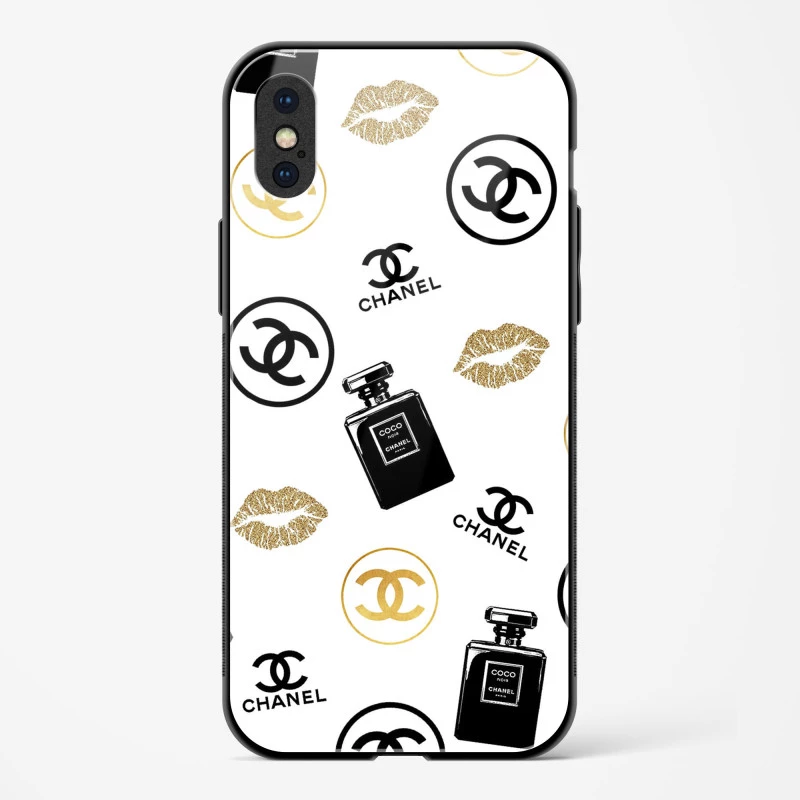 Channel Glass Case for iPhone X