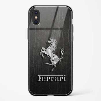 Ferrari Glass Case for iPhone X