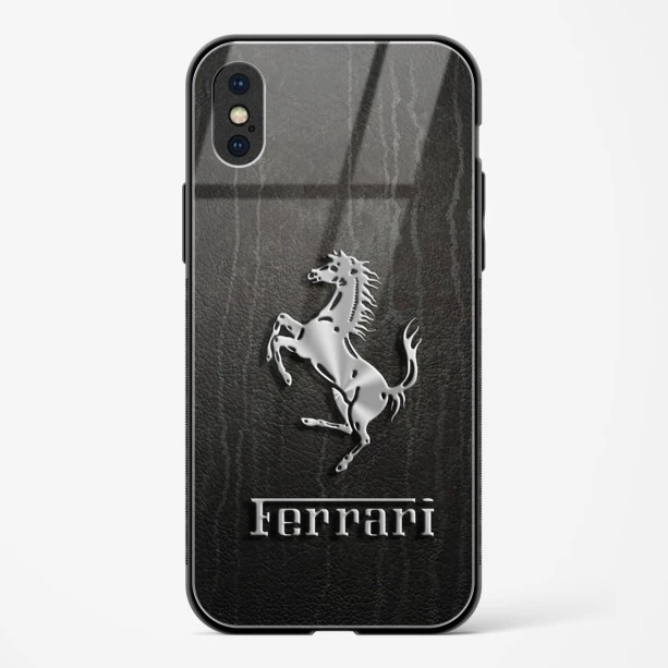 Ferrari Glass Case for iPhone X