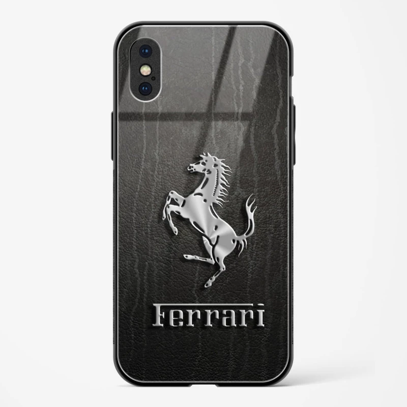 Ferrari Glass Case for iPhone X