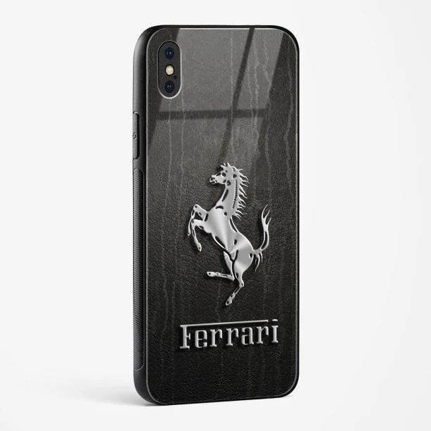Ferrari Glass Case for iPhone X