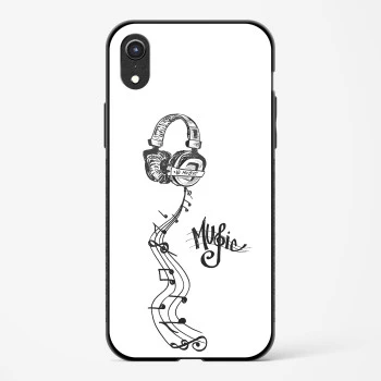 My Music Glass Case Phone Cover For iPhone XR
